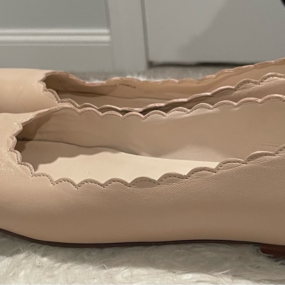 Cole Haan Grand.OS scallop edge leather flats - Picture 3 of 7